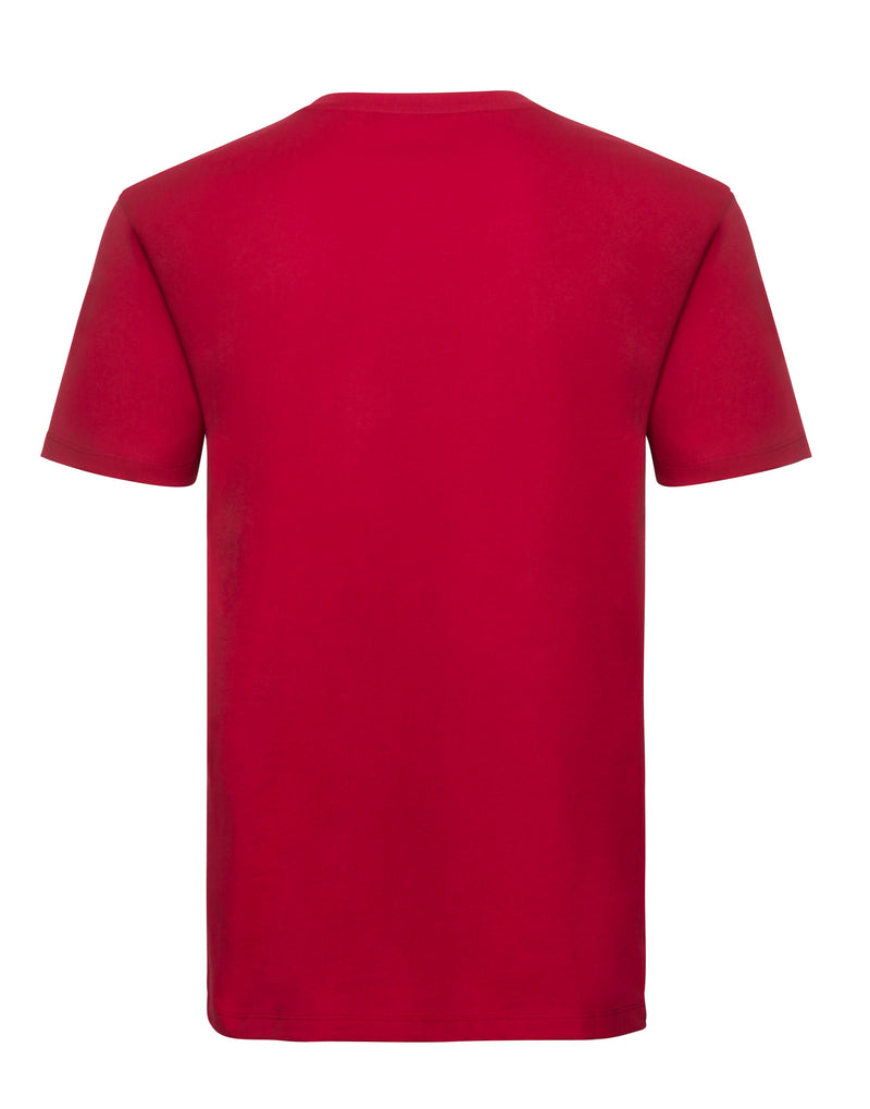 Russell Pure Organic Men'S T - Classic Red