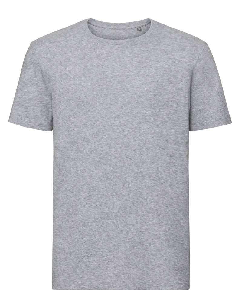 Russell Pure Organic Men'S T - Light Oxford