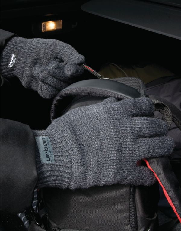 Result Winter Essentials Thinsulate Lined Gloves - Black