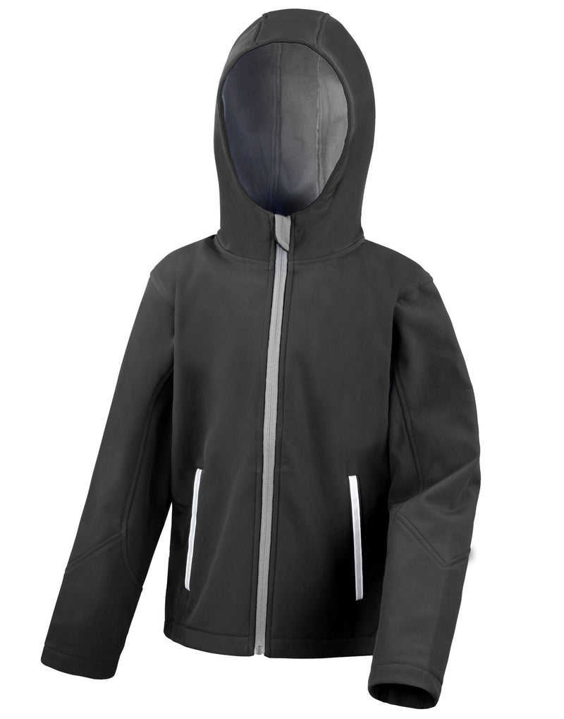 Result Core Junior Tx Performance Hooded Softshell