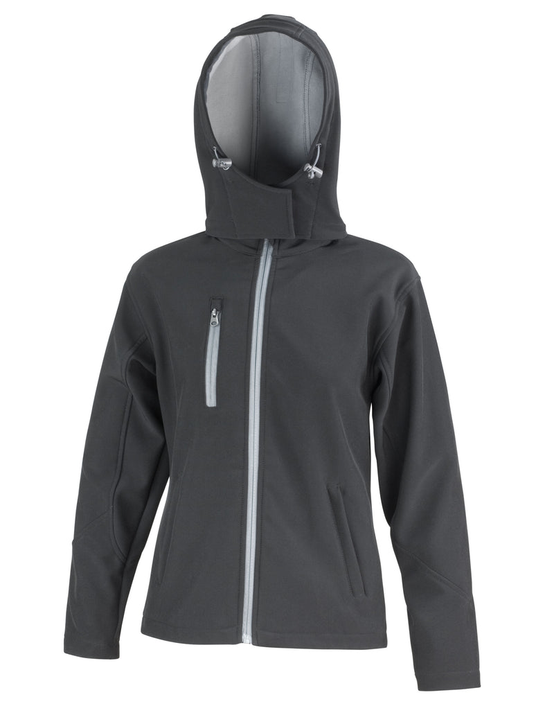 Result Core Women'S Tx Performance Hooded Softshell Jacket