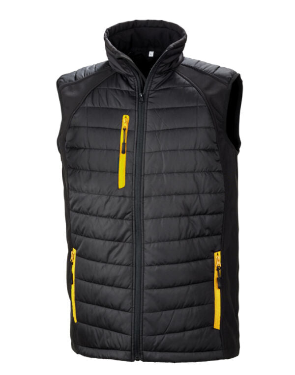 Result Recycled Compass Padded Softshell Gilet