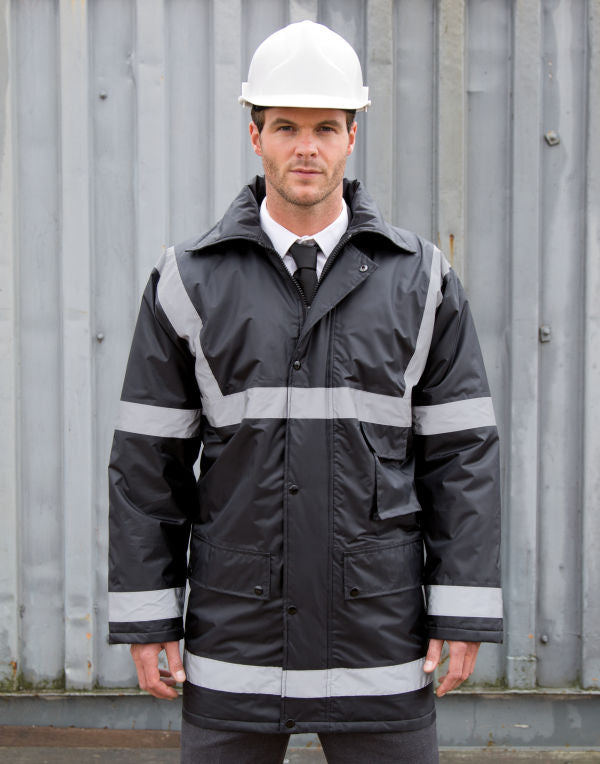Work-Guard by Result Management Coat - Black