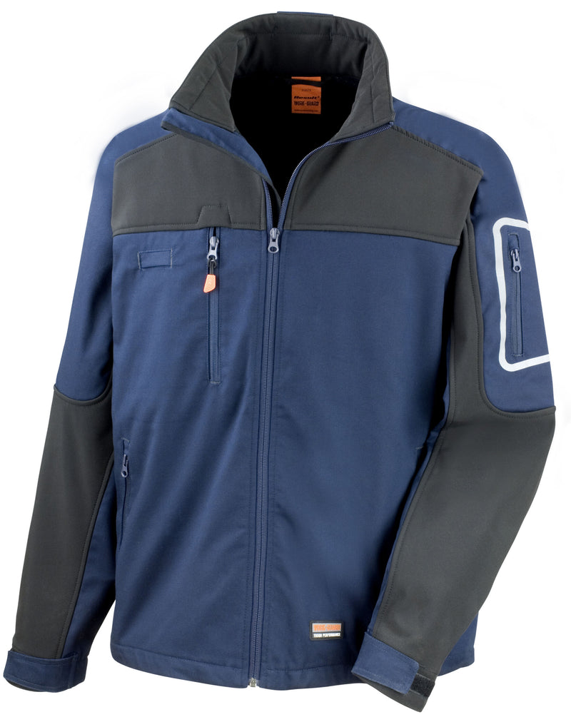 Work-Guard by Result Sabre Stretch Jacket - Navy