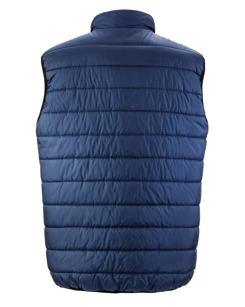 Result Safeguard Reversible Soft Padded Safety Gilet - Fluorescent Orange/Navy