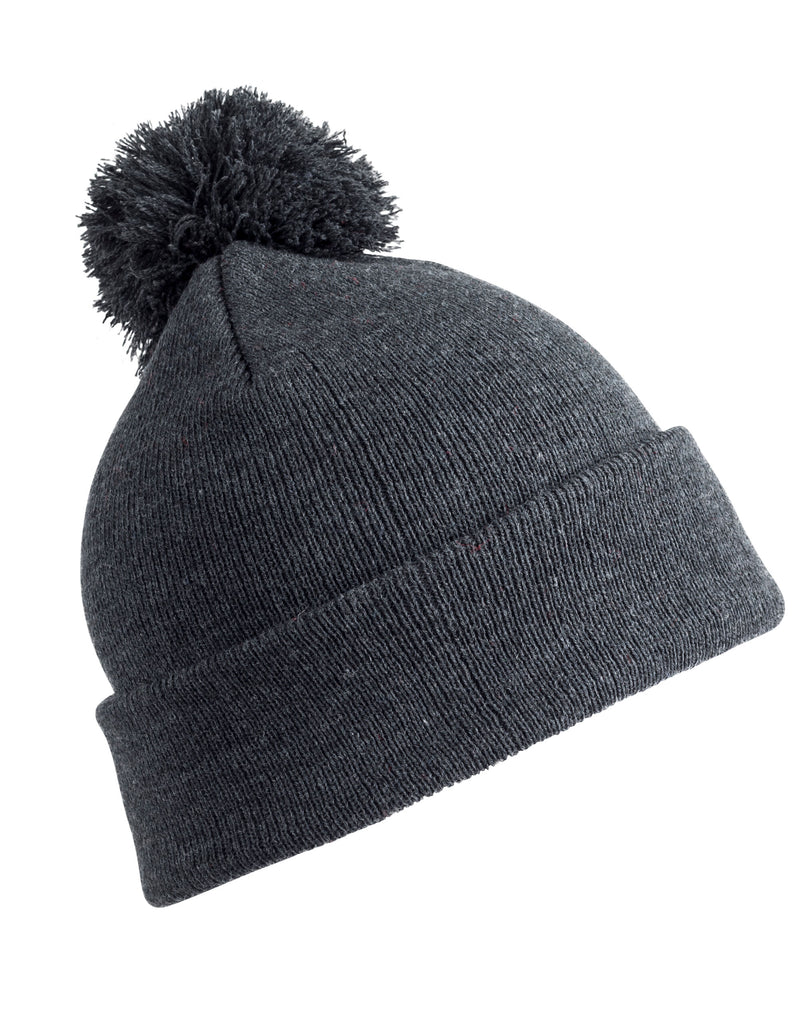 Result Winter Essentials Pom Pom Beanie - Grey