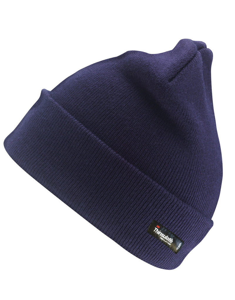 Result Winter Essentials Woolly Ski Hat With 3M Thinsulate Insulation - Navy