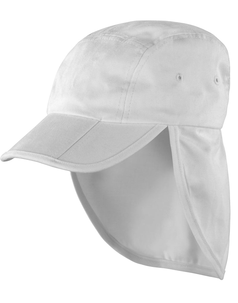 Result Headwear Fold Up Legionnaire Hat - White