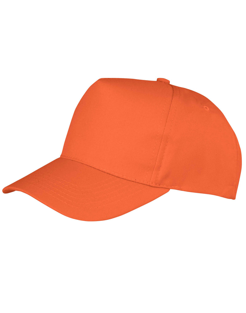 Result Core Boston 5-Panel Printers Cap - Orange