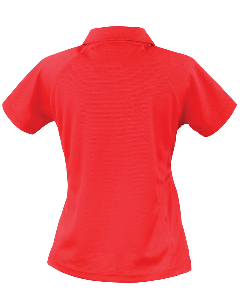 Spiro Ladies' Team Spirit Polo Shirt - Red/White