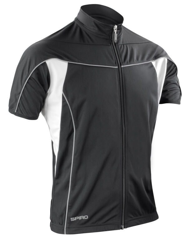Spiro Men'S Bikewear Full Zip Performance Top