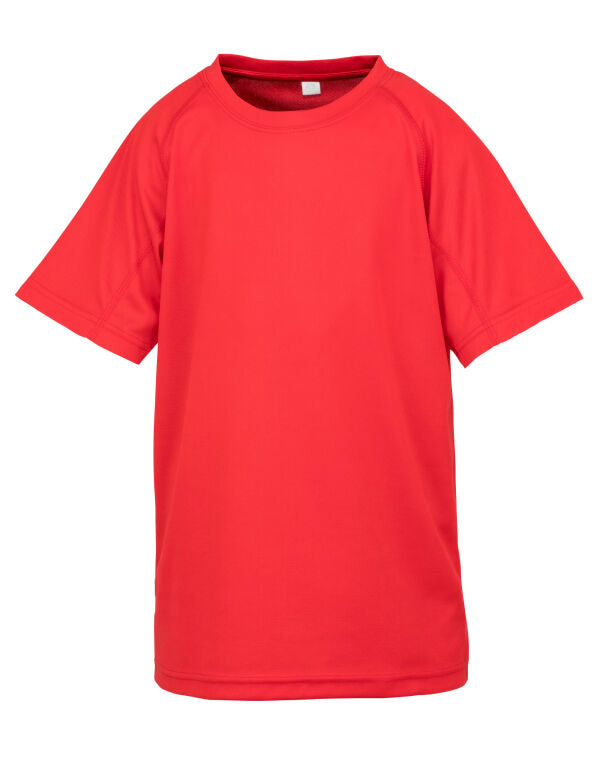 Spiro Impact Junior Performance Aircool Tee