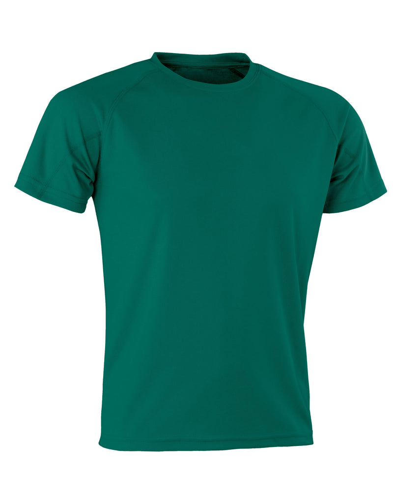 Spiro Impact Aircool Tee - Bottle Green