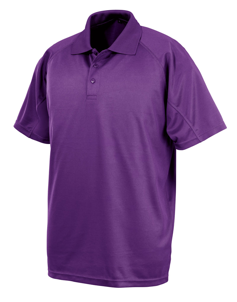Spiro Impact Performance Air Cool Polo - Purple