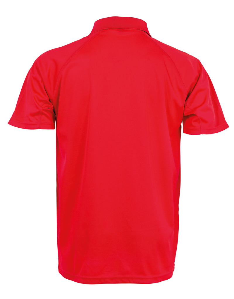 Spiro Impact Performance Air Cool Polo - Red
