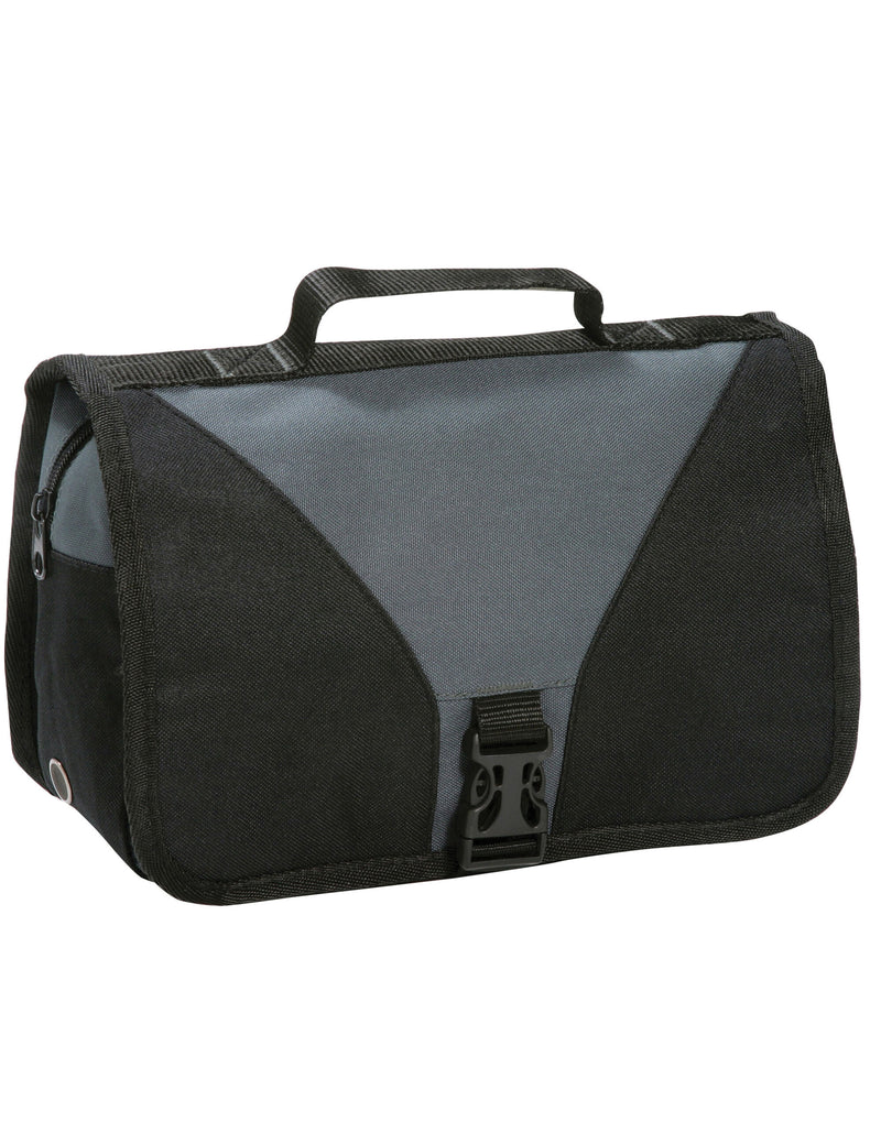 Shugon Bristol Folding Travel Toiletry Bag - Dark Grey/Black