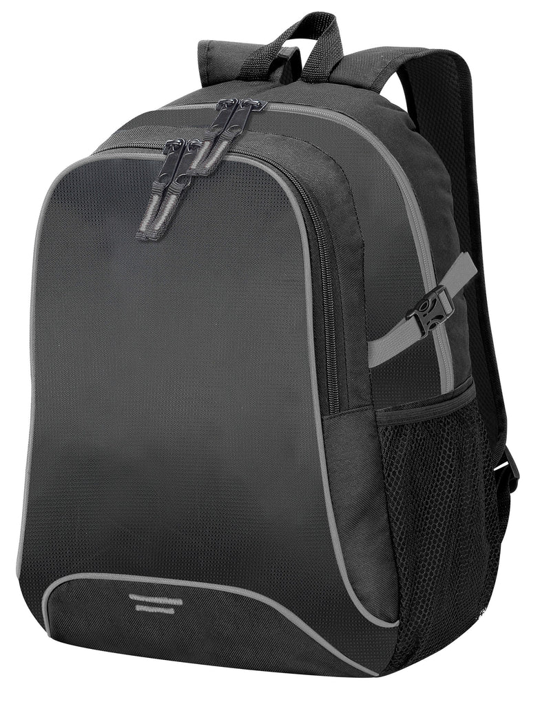 Shugon Osaka Backpack - Black/Light Grey