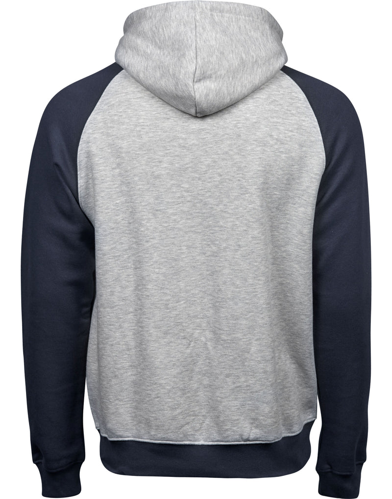 Tee Jays Men's Two-Tone Hooded Sweatshirt