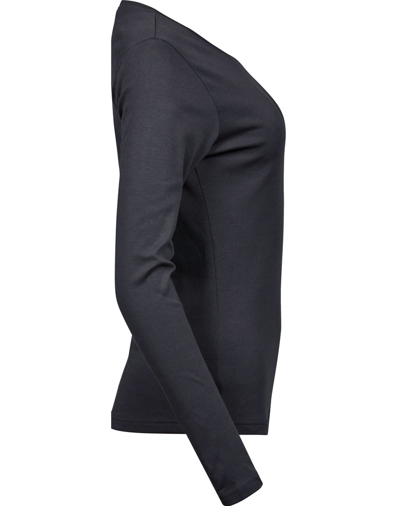 Tee Jays Ladies' Long Sleeve Interlock Tee