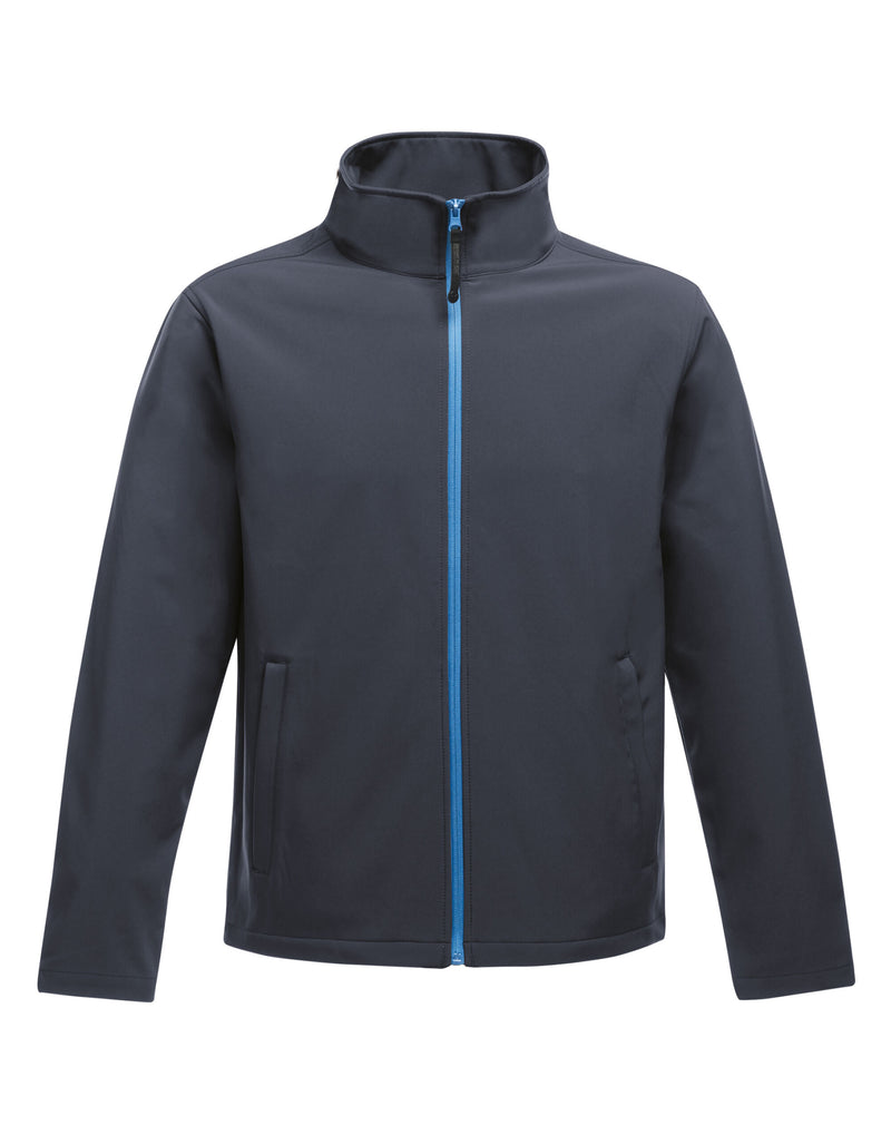 Regatta Professional TRA628 Ablaze Men'S Printable Softshell - Navy/ French Blue