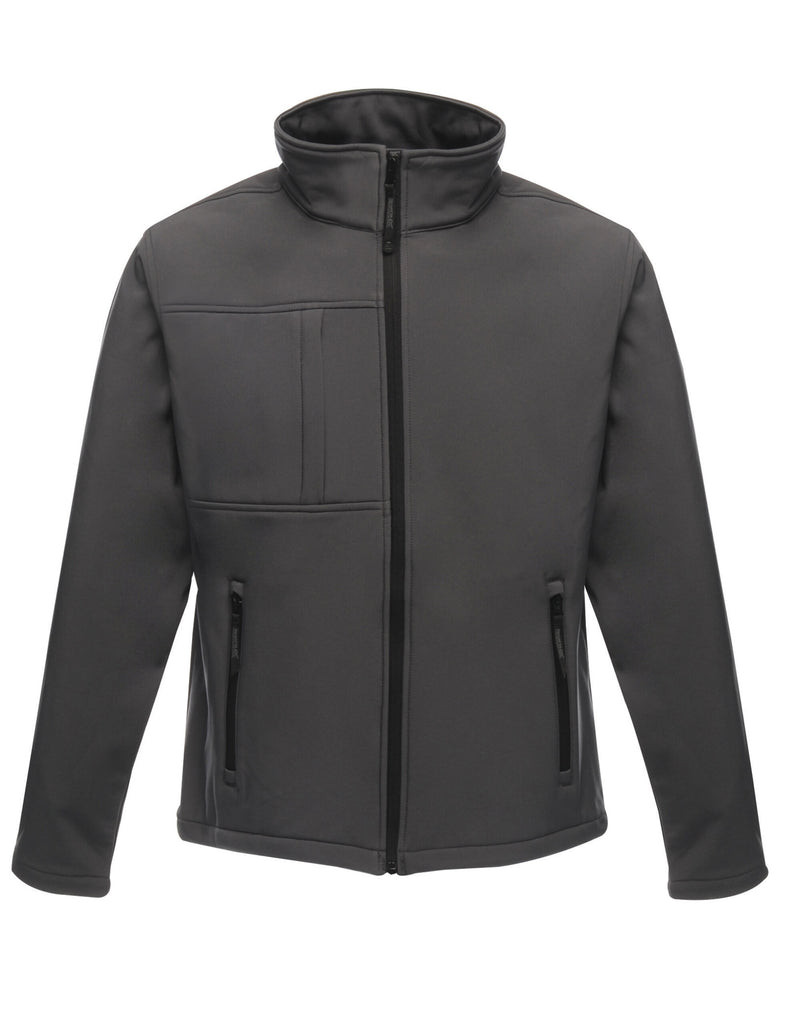 Regatta Professional TRA688 Octagon Ii Men'S 3-Layer Membrane Softshell - Seal Grey/Black