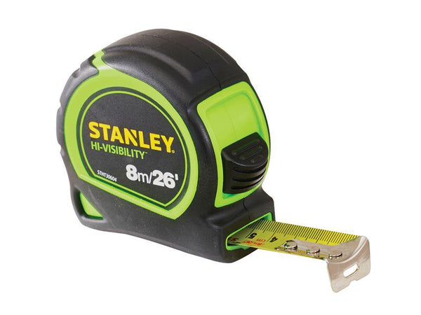 STANLEY Hand Tools Hi-Vis Tylon Tape Measure 5m (16ft) (Width 25mm)