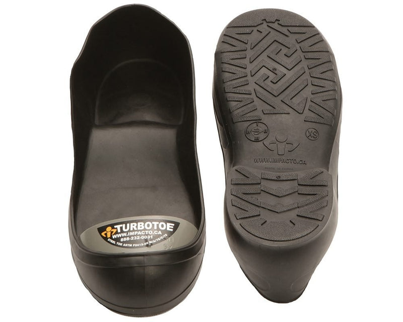 Extra small Supertouch Impacto Turbotoe steel toe cap overshoe.
