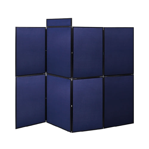 Bi-office Showboard 8 Panelheader Boards Blue 2400x1800mm Dsp33268