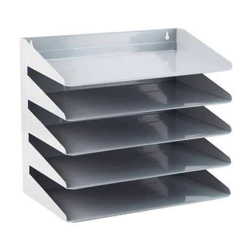 Avery Steel Letter Rack 5 Tier Grey – (Pack of 1)