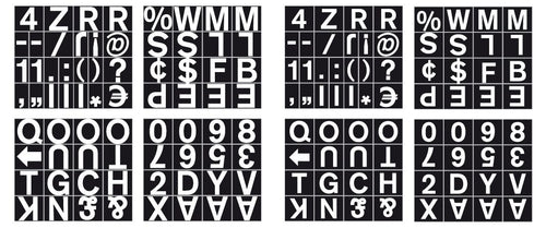 Bi-office Magnetic Changeable Numbers 19mm – (Pack of 144)