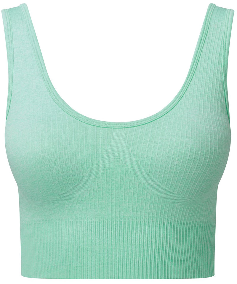 Tri Dri Women's Ribbed Seamless 3D Fit Multi-Sport Bra - TR213