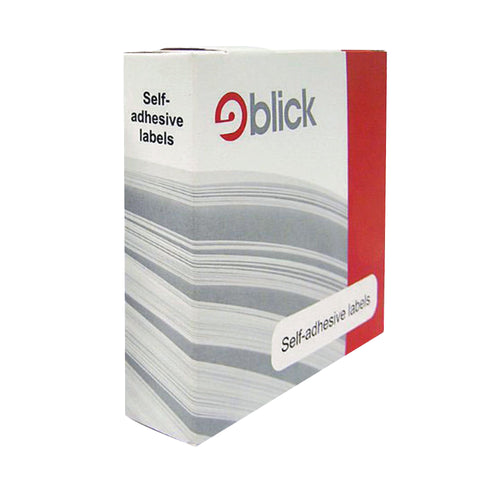 Blick Labels In Dispensers Round 19mm Yellow (Pack of 1280)