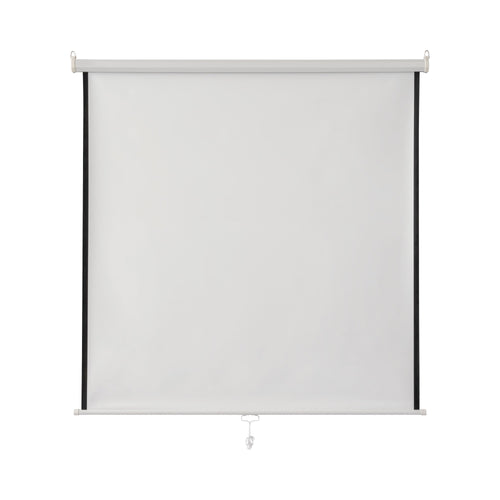 Bi-office Wall Projection Screen Manual Retraction 120x90cm 9d006004