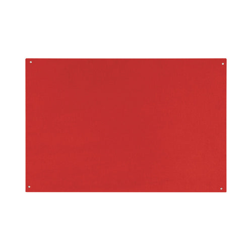 Bi-office Unframed Noticeboard Red Felt Surface 875x575mm Fb0746397