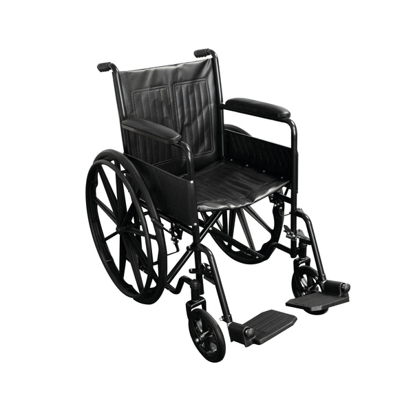 Code Red Lightweight Folding Wheelchair 24 Inch Rear Wheel 3047