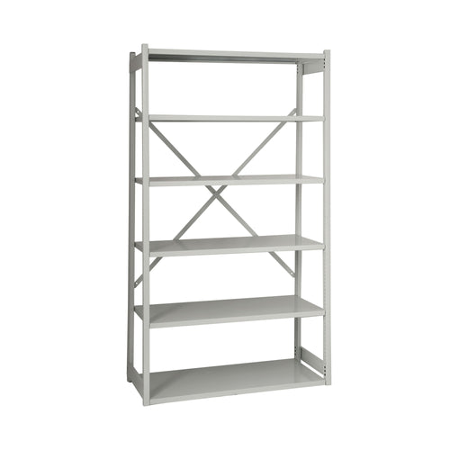 Bisley Shelving Starter Kit 1000x300x1840mm Grey By838030