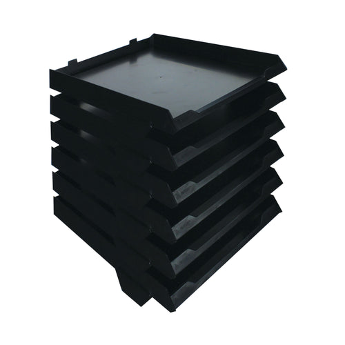 Avery Black A4 6 Tier Paper Stack (w250xd320xh300mm) 5336blk