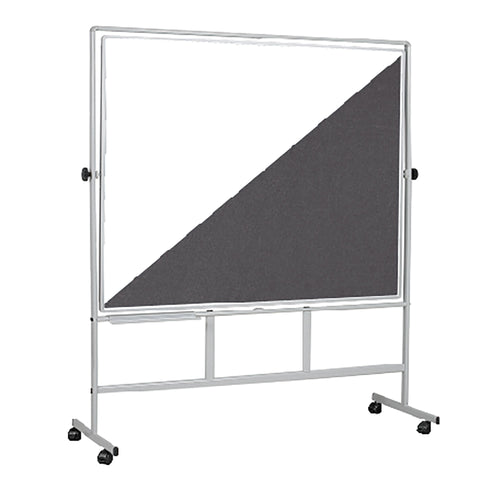 Bi-office Revolver Plus Lacquered Steel/felt Surface 1200x900mm Qr3267