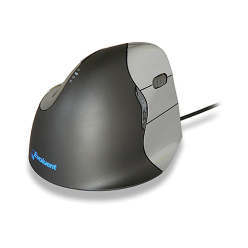 Bakkerelkhuizen Evoluent4 Right Hand Mouse Black Bneevr4