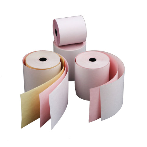 5 Star Till Roll 3-ply 76x70mm White/Pink/Yellow – (Pack of 20)