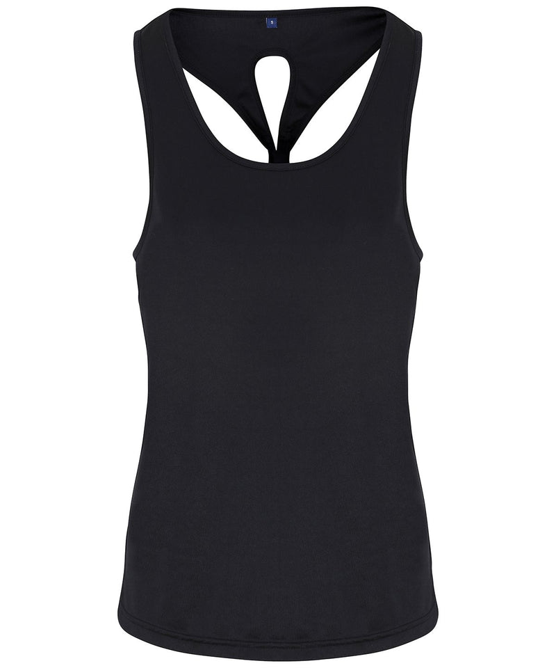 Tri Dri Women's Yoga Knot Vest - TR042