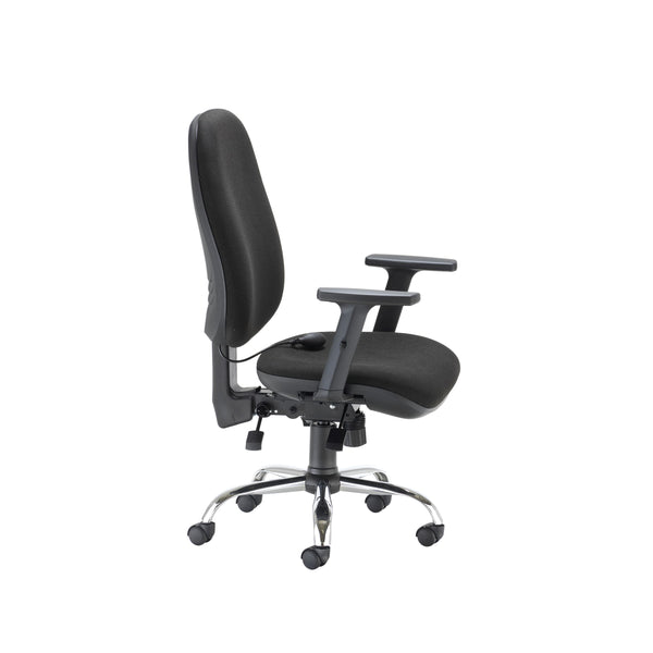 Arista Aire High Back Ergonomic Maxi Chair 675x580x1035-1230mm Black Kf90572
