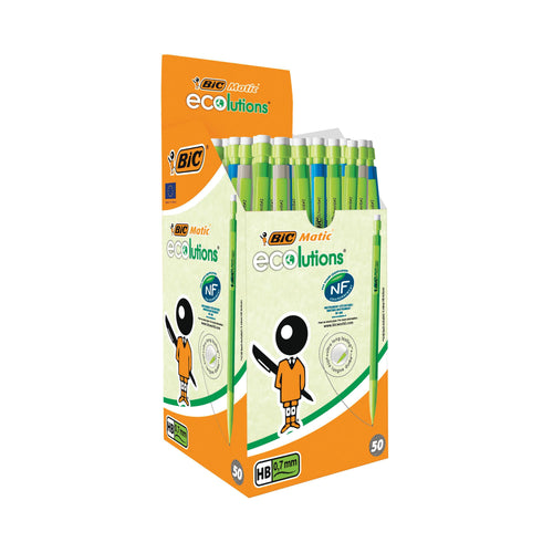 Bic Matic Ecolutions Mechanical Pencil - (Pack of 50)