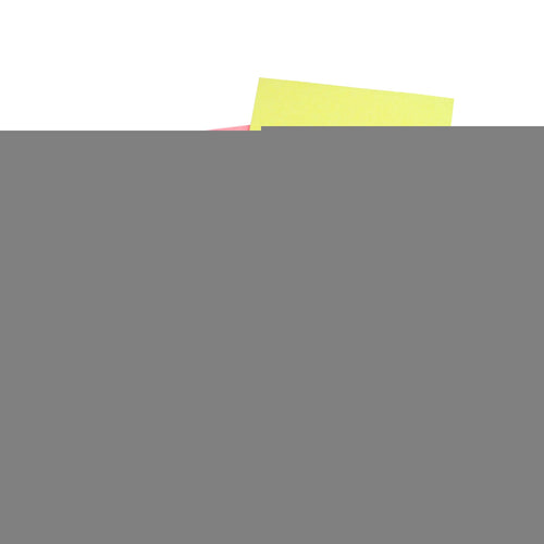 5 Star Sticky Notes Repositionable Neon Assorted – (Pack of 12)