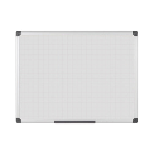 Bi-office Maya Gridded Whiteboard Lacquered Steel Surface 240x120cm Ma2147170