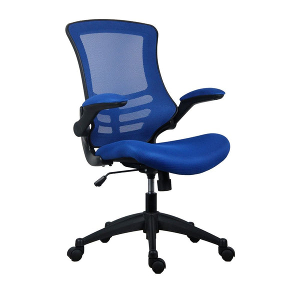 First Jemini Jaya Operator Chair 680x670x970-1070mm Blue Kf70065