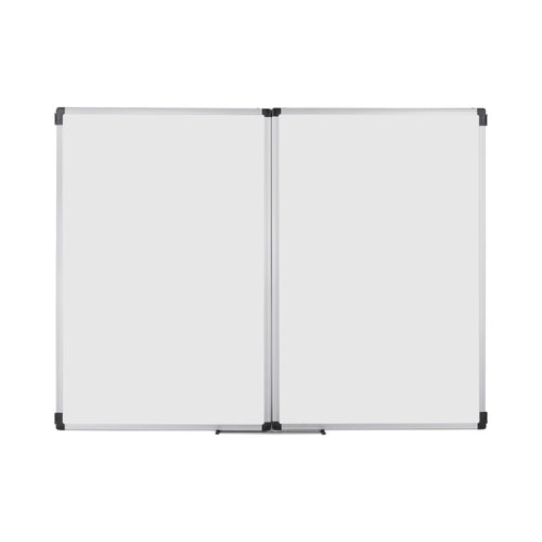 Bi-office Maya Trio Magnetic Lacquered Steel Surface Aluminium Frame 120x90cm Tr02020509170