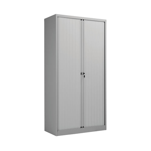 Bisley Tambour Unit 1000x470x1985mm Grey Shelves Not Included By74774