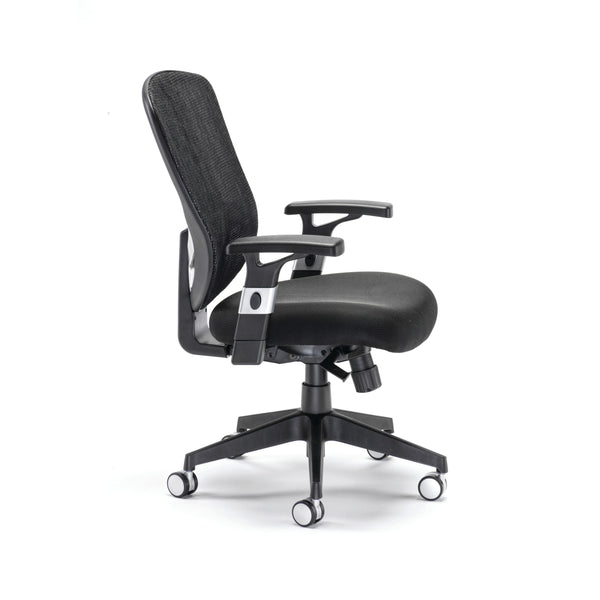 Arista Lexi High Back Chair 710x310x600mm Black
