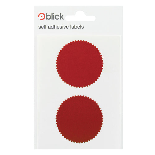 Blick Company Seal 50mm Diameter Red 8 Per Dispenser – (Pack of 160)